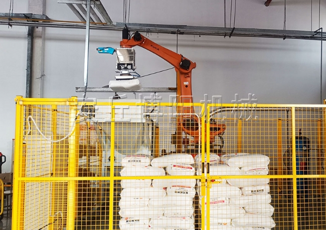 聚丙烯全自動拆包機介紹、山東機器人拆垛拆包機