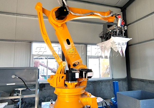 工業(yè)硫磺全自動(dòng)拆包機(jī)、安丘博陽機(jī)械機(jī)器人自動(dòng)拆包機(jī)