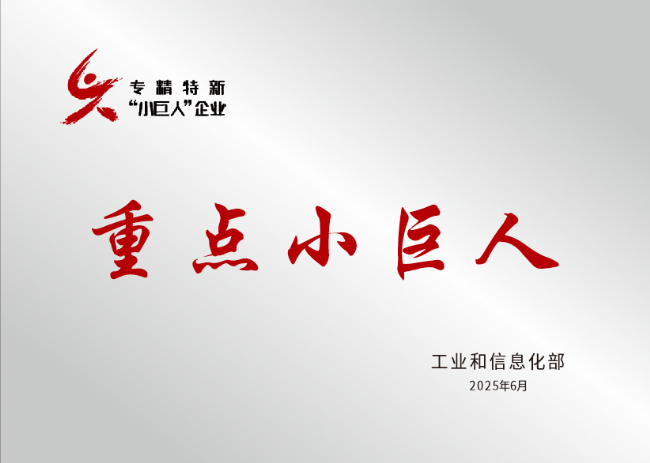 專(zhuān)精特新重點(diǎn)小巨人