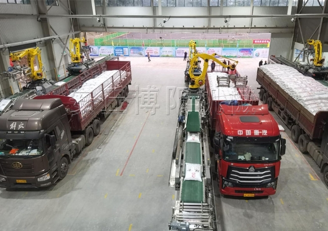 全自動(dòng)裝車機(jī)器人