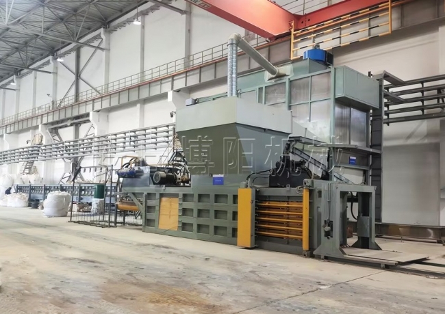 廢袋全自動(dòng)打包機(jī)